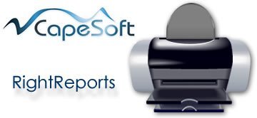RightReports header linked to CapeSoft home page