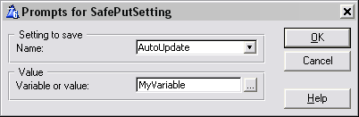 Embed Put Setting