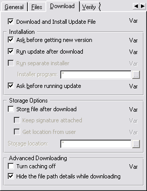 SafeDownload Downloading Tab