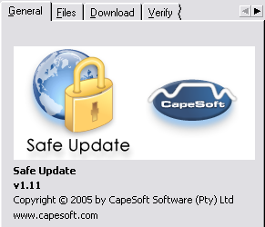 SafeDownload General Tab