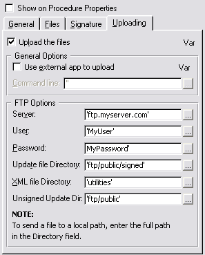 SafeUpload Uploading Tab