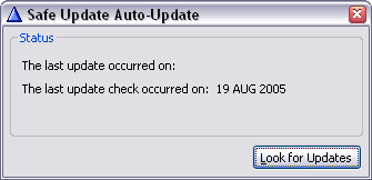 Safe Auto Screen