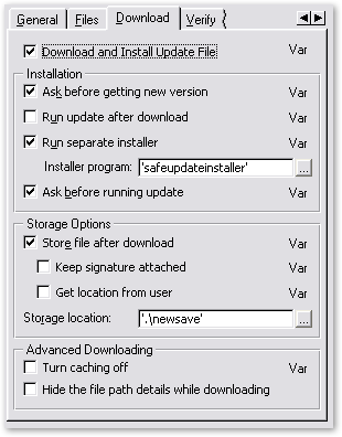 download demo options