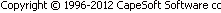 CapeSoft Software copyright