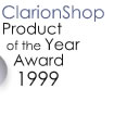 ClarionShop product of the year award 1999