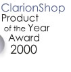 ClarionShop product of the year award 2000