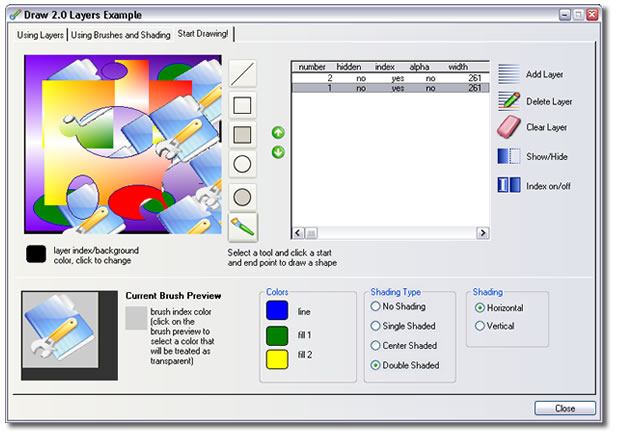CapeSoft Draw Screenshot