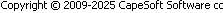 CapeSoft Software copyright
