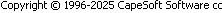 CapeSoft Software copyright