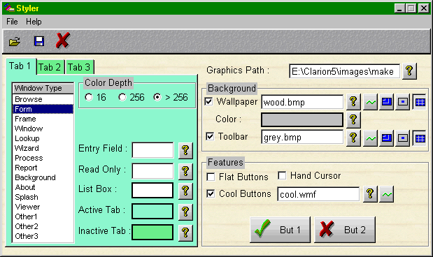 styler screenshot